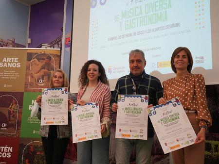 Imagen La Diputación de Segovia promueve el primer Festival de Música Diversa y Gastronomía que se celebrará el 30 de abril en Los Huertos